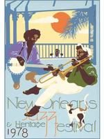 1978 Classic Jazz Fest Poster
