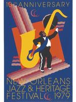 1979 Classic Jazz Fest Poster