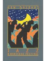 1980 Classic Jazz Fest Poster