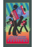 1988 Classic Jazz Fest Poster