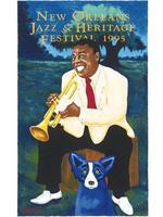 1995 Classic Jazz Fest Poster