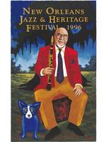 1996 Classic Jazz Fest Poster
