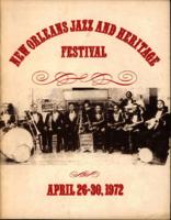 1972 Jazz Fest Program Book