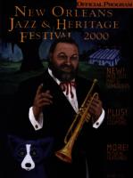 2000 Jazz Fest Program Book