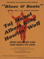 1973 Jazz Fest Promotional Poster