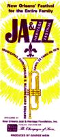 1970 Jazz Fest Pocket Brochure