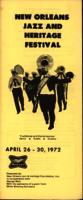 1972 Jazz Fest Pocket Brochure