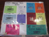 1995 Parking Pass Board 