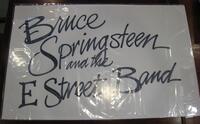 Bruce Springsteen Performance Sign
