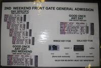 2015 2nd Weekend Front Gate General Admission