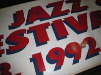 1992 Jazz and Heritage Festival vinyl sticker