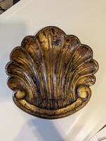 Shell carved wood